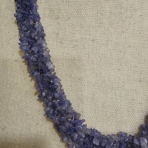 Tanzanite Necklace for women, Authenticity Certificate - Picture 5 of 9